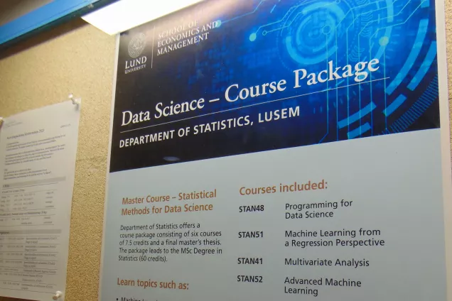 Poster of Course Package with courses