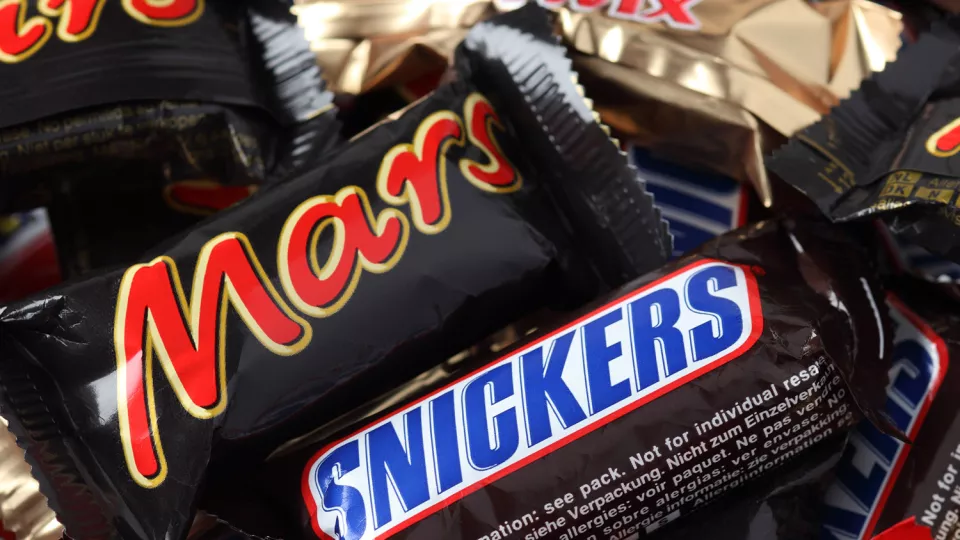 Photo of Mars, Snickers & Twix chocolate bars