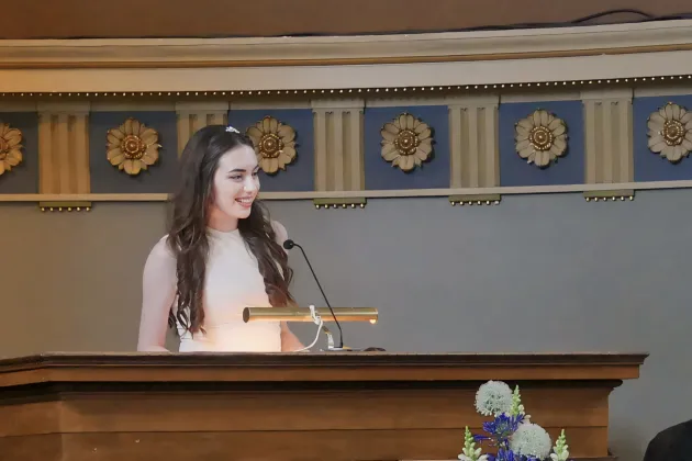 Alumna Dzhamilia Mamysheva. Photo.