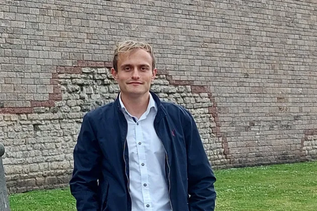 Alumnus Gabriele Bindi. Photo.