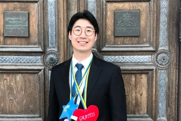 Alumnus Minchan Kim. Photo.