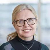 Portrait of  Anna-Lena Andrén. Photo.