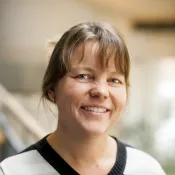 Portrait of Ellen Hillbom. Photo. 