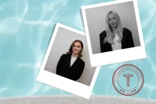 Photo montage with two women