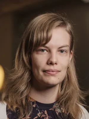 Portrait of Malin Andersson. Photo. 